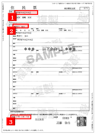 海外fx口座開設に必要な書類｜住民票の写しについての注意事項｜東西FX