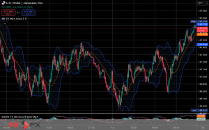 今日2025年3月11日火曜日の日本の東京外国為替市場の今朝9時頃から今夜17時頃までの対ドル円相場の為替レートの値動きは、円の高値でドルの安値の146円54銭付近から、円の安値でドルの高値の147円40銭付近の値幅約86銭で、今夜17時の東京外国為替市場の対ドル円相場の終値は146円93銭付近と、...