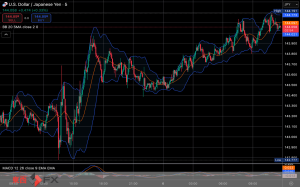 今日2025年6月6日金曜日の日本の東京外国為替市場の今朝9時頃から今夜17時頃までの対ドル円相場の為替レートの値動きは、円の高値でドルの安値の143円53銭付近から、円の安値でドルの高値の144円14銭付近の値幅約61銭で、今日17時の東京外国為替市場の対ドル円相場の終値は143円94銭付近と、...
